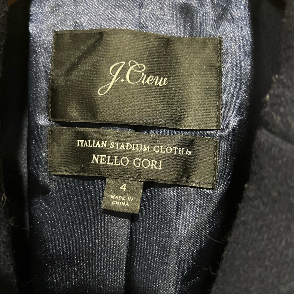J.Crew Topcoat - Italian Stadium Cloth by Nello Gori - Picture 7 of 10
